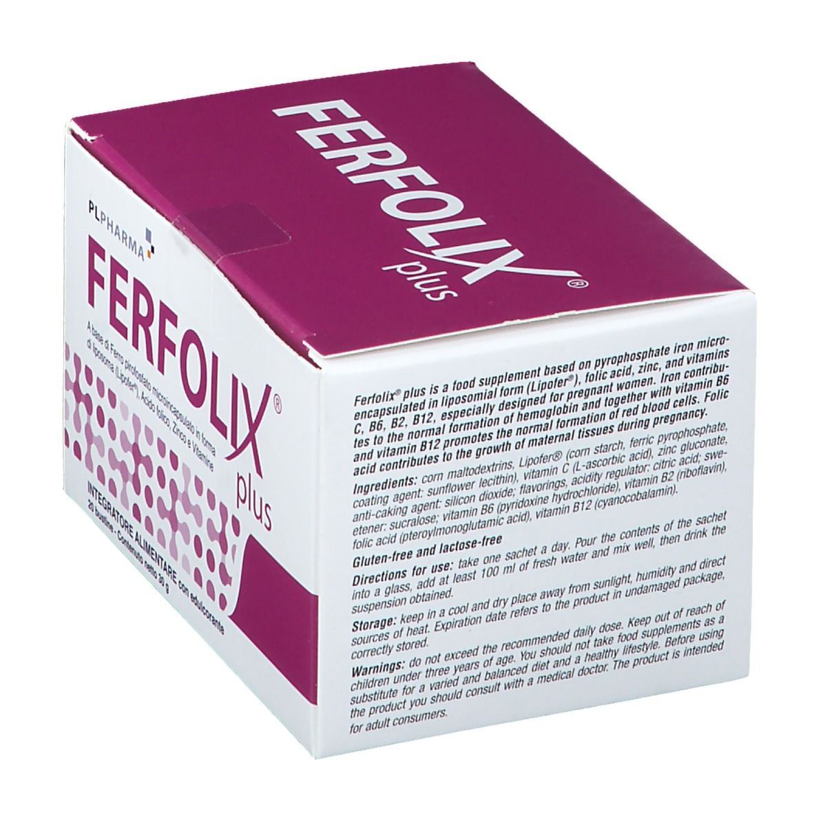 FERFOLIX PLUS 20 BUSTINE