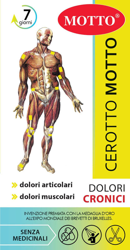 CEROTTO MOTTO ANALGESICO DA RITAGLIARE 5 X 15 CM 2 PEZZI