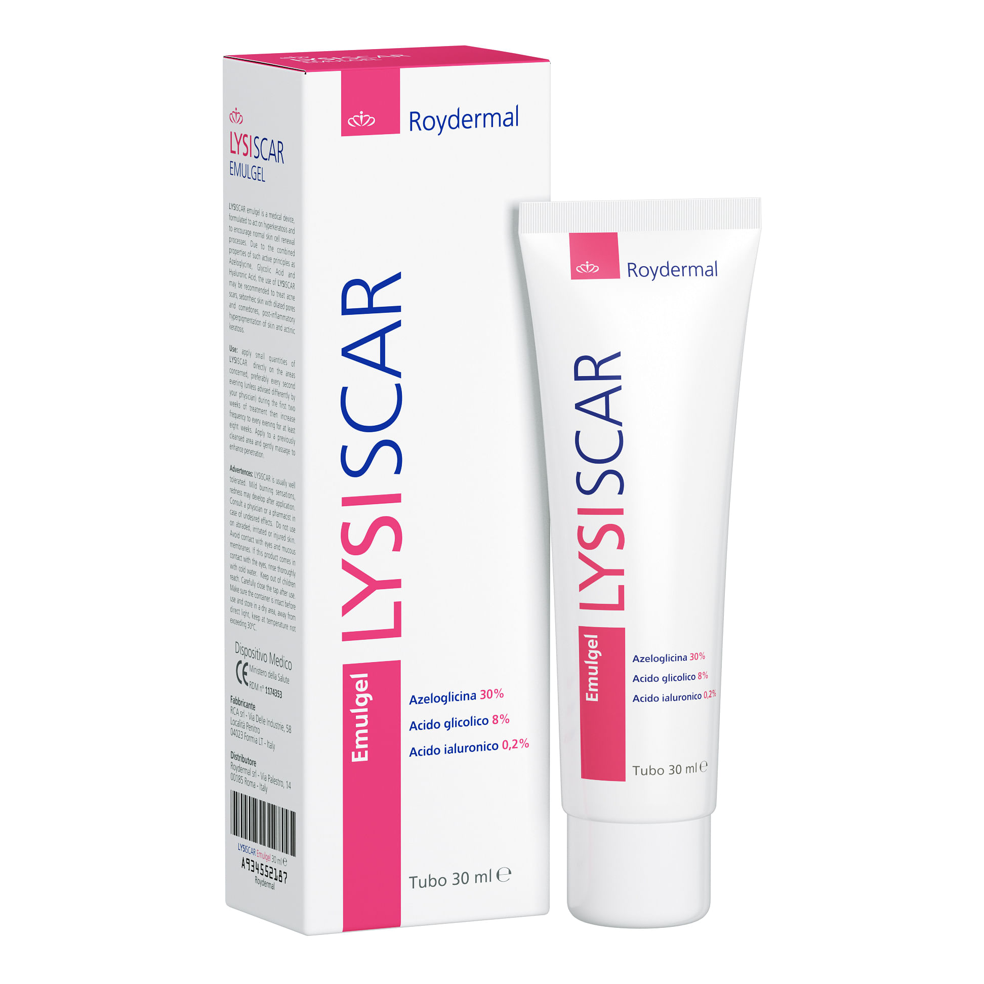 Lysiscar Emulgel Gel 30 Ml