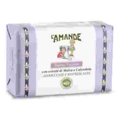 L'AMANDE MARSEILLE SAPONE VEGETALE MALVA/CALENDULA 200 G