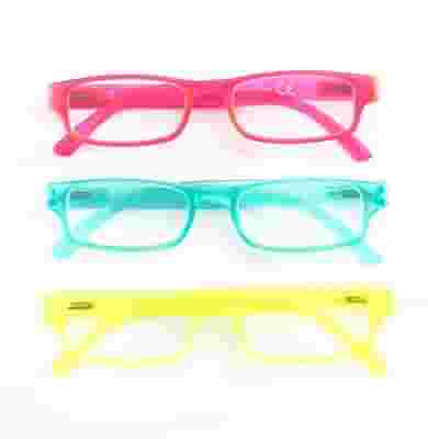 CONTACTA FLUO OCCHIALE PER LA PRESBIOPIA FUCSIA +3,00