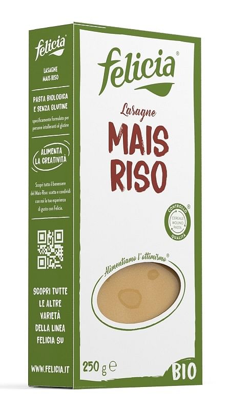 Felicia Pasta Biologica Mais/Riso Lasagne 250 G