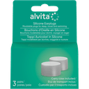 ALVITA TAPPI AURICOLARI IN SILICONE MODELLABILE 3 PAIA RIUTILIZZABILI