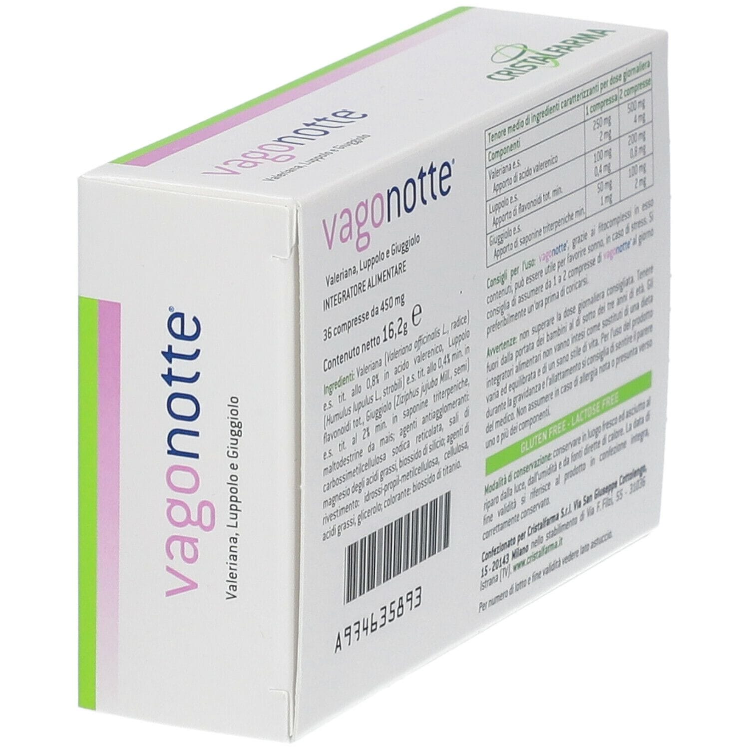 VAGONOTTE 36 COMPRESSE