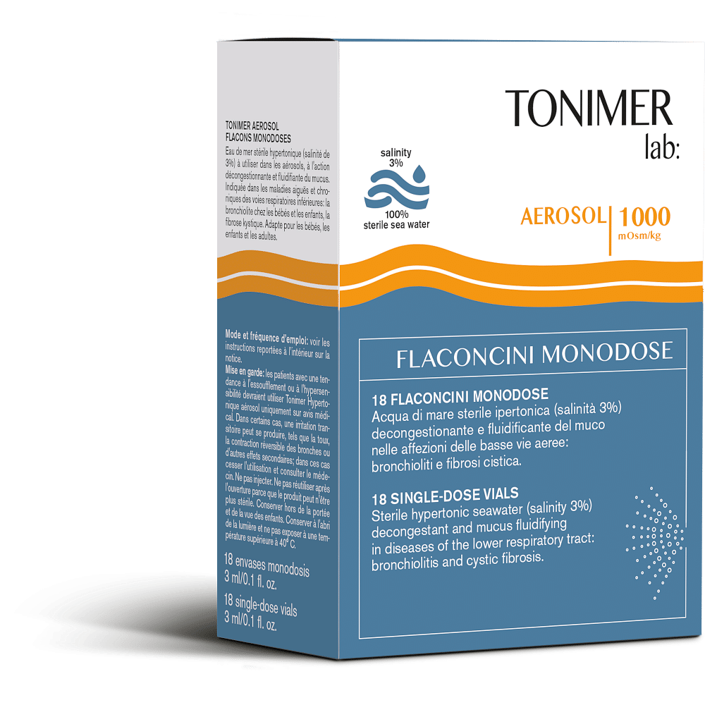 Tonimer Lab Aerosol 18 Flaconcini 3 Ml Monodose