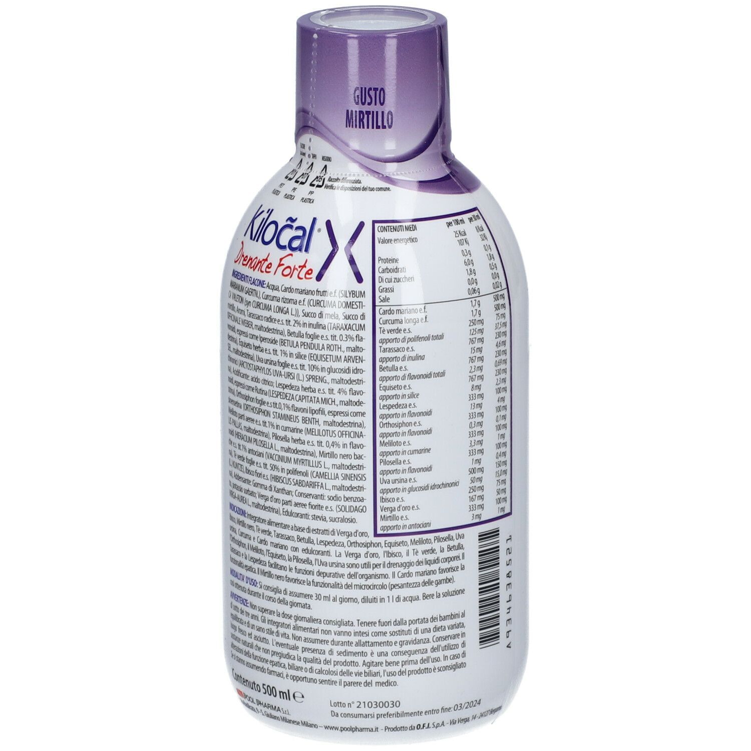KILOCAL DRENANTE FORTE MIRTILLO