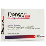 DEPSOR 30 CAPSULE VEGETALI DA 720 MG