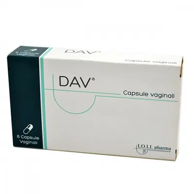 DAV CAPSULE VAGINALI 6 PEZZI DAV CAPSULE VAGINALI 6 PEZZI