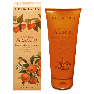 ACCORDO ARANCIO CREMA FLUIDA PER IL CORPO 200 ML