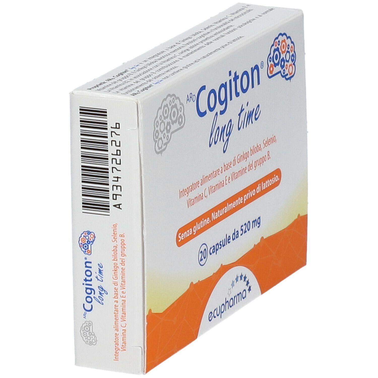 ARD COGITON LONG TIME 20 CAPSULE 520 MG