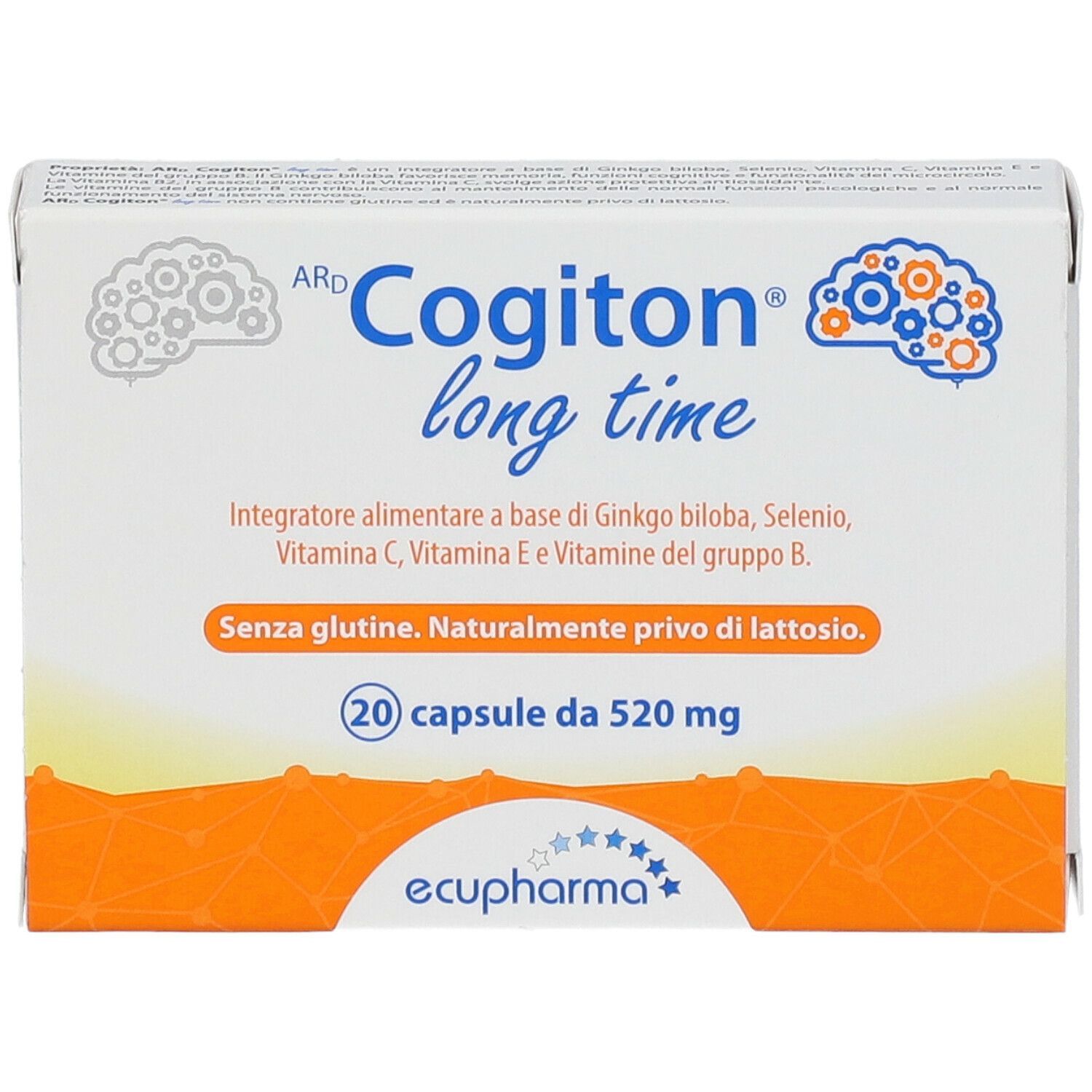 ARD COGITON LONG TIME 20 CAPSULE 520 MG