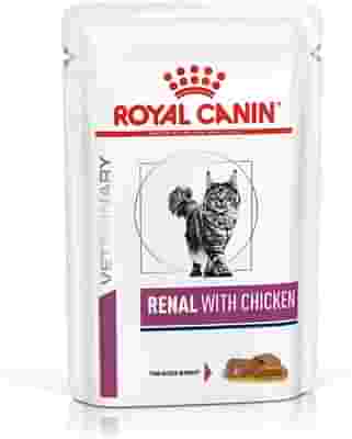VETERINARY HEALTH NUTRITION WET CAT RENAL CHICKEN 12X85 G