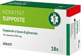 NOVA1947 GLICEROLO 2500MG SUPPOSTE ADULTI 18 PEZZI
