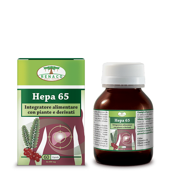 Hepa 65 60 Capsule Flacone 28,8 G