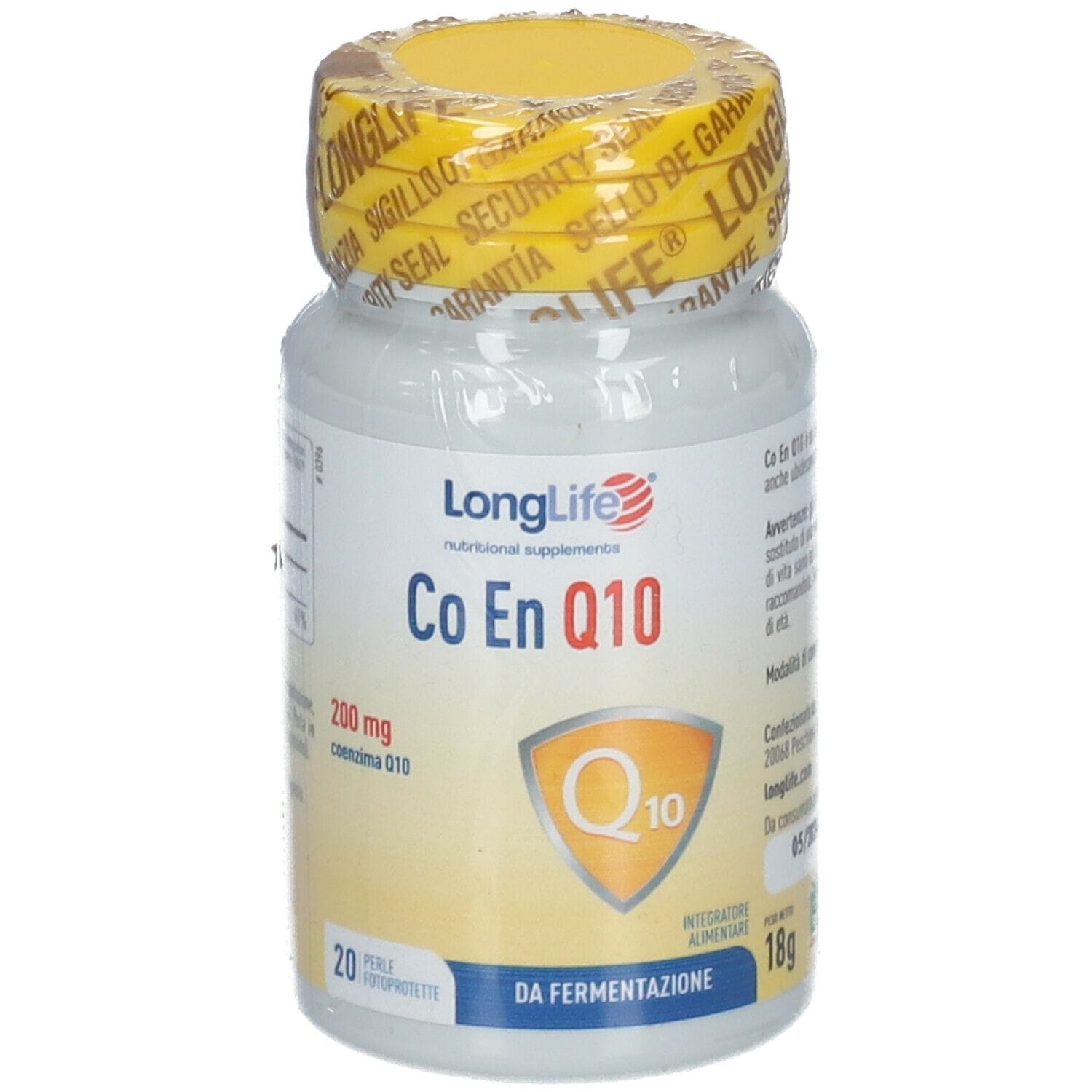 LONGLIFE CO EN Q10 200MG 20 PERLE FOTOPROTETTE