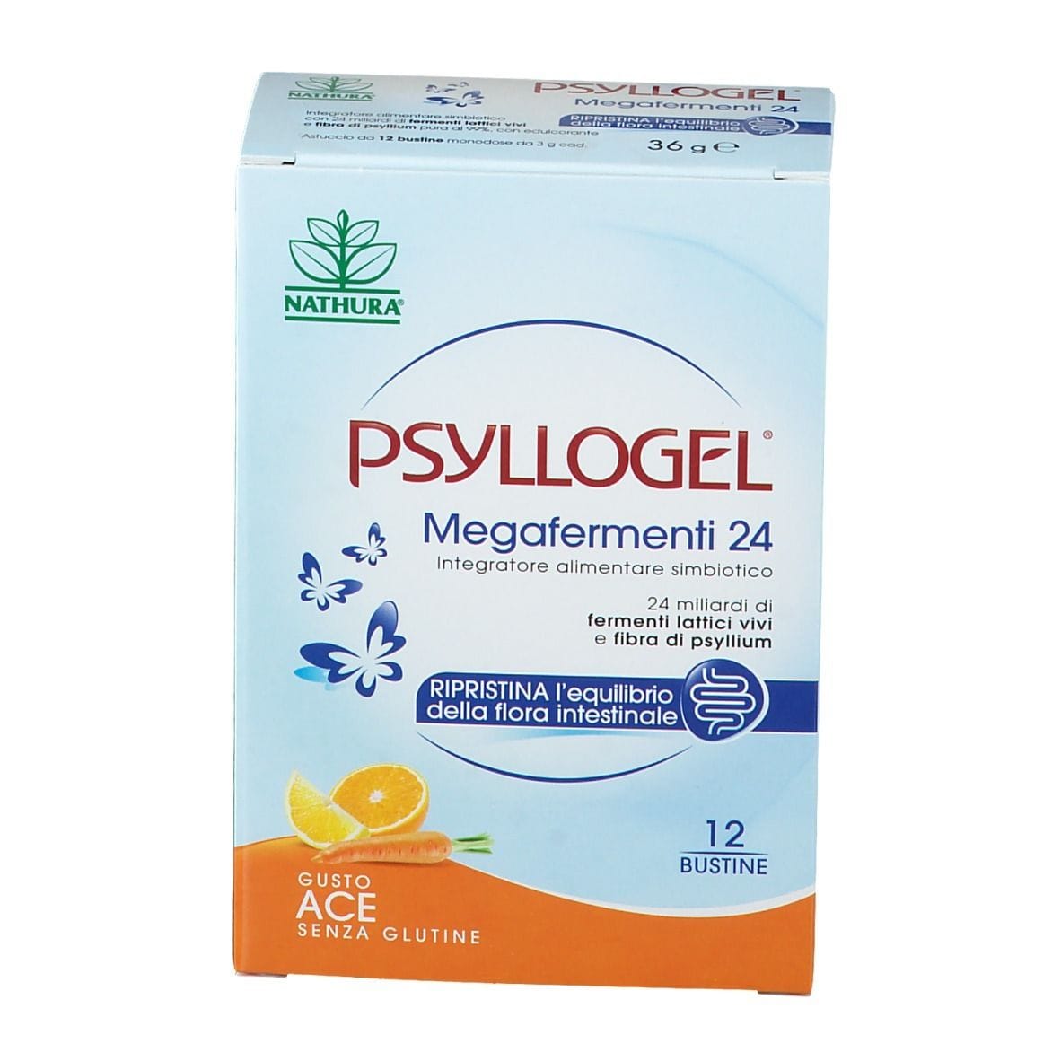 PSYLLOGEL MEGAFERMENTI 24 ACE 12 BUSTE 3 G
