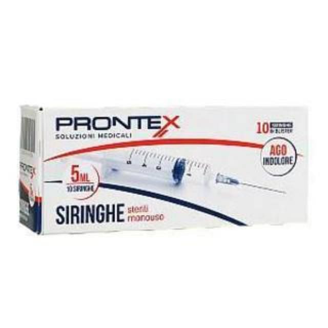 Siringa Prontex 5 Ml Ago Ind 10 Pezzi