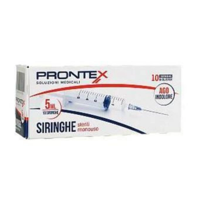 Siringa Prontex 5 Ml Ago Ind 10 Pezzi