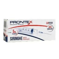 SIRINGA PRONTEX 5 ML AGO IND 10 PEZZI