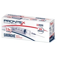 SIRINGA PRONTEX 2,5 ML AGO IND 10 PEZZI