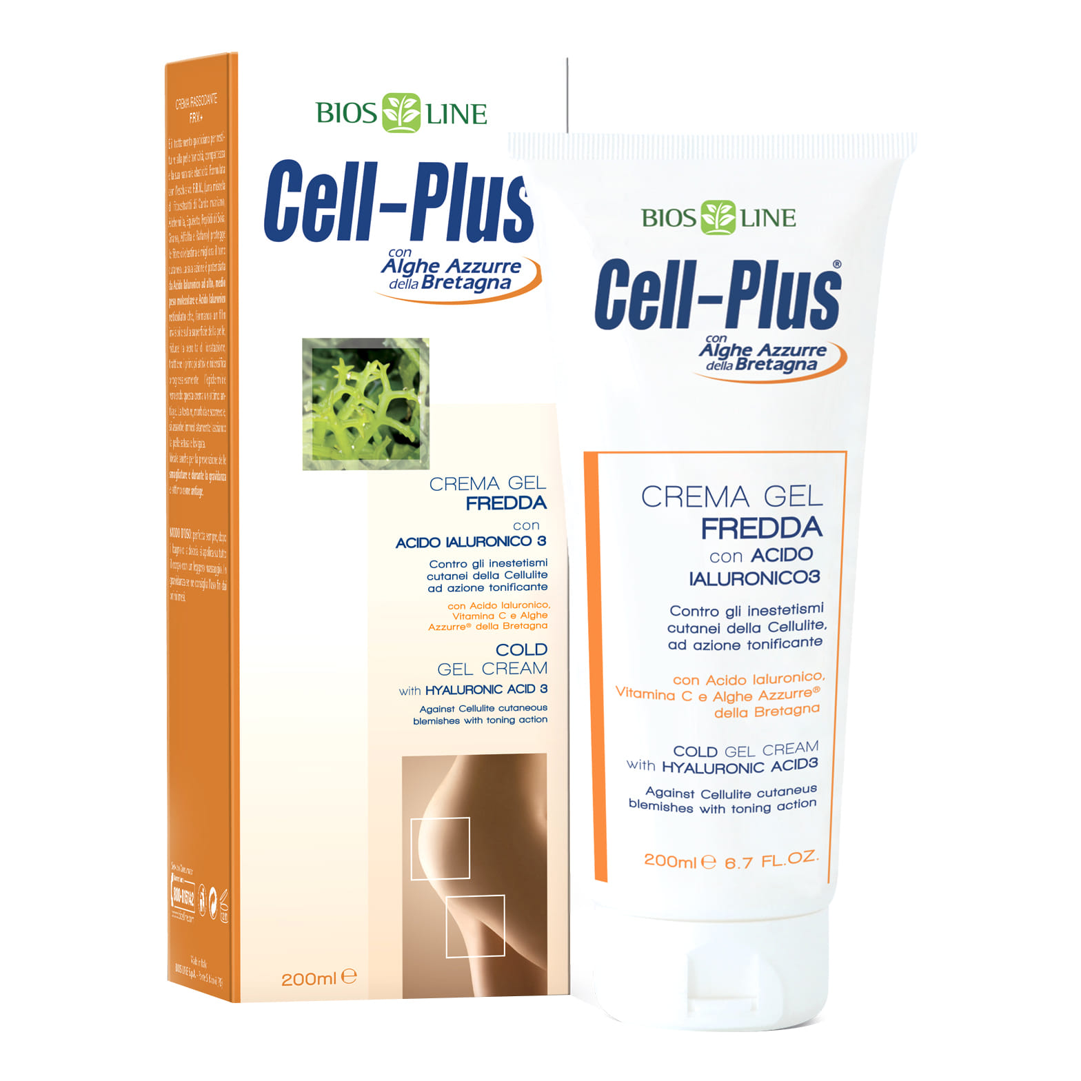 CELL PLUS CREMA GEL FREDDA 200 ML