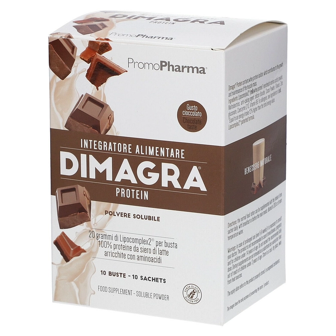 Dimagra Protein Cioccolato 10 Buste