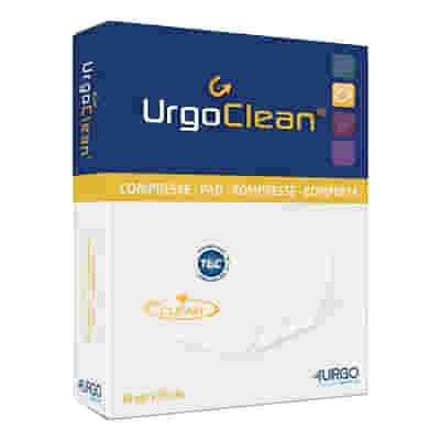 MEDICAZIONE TNT ASSORBENTE GELIFICANTE URGOCLEAN 6X6CM 5 PEZZI