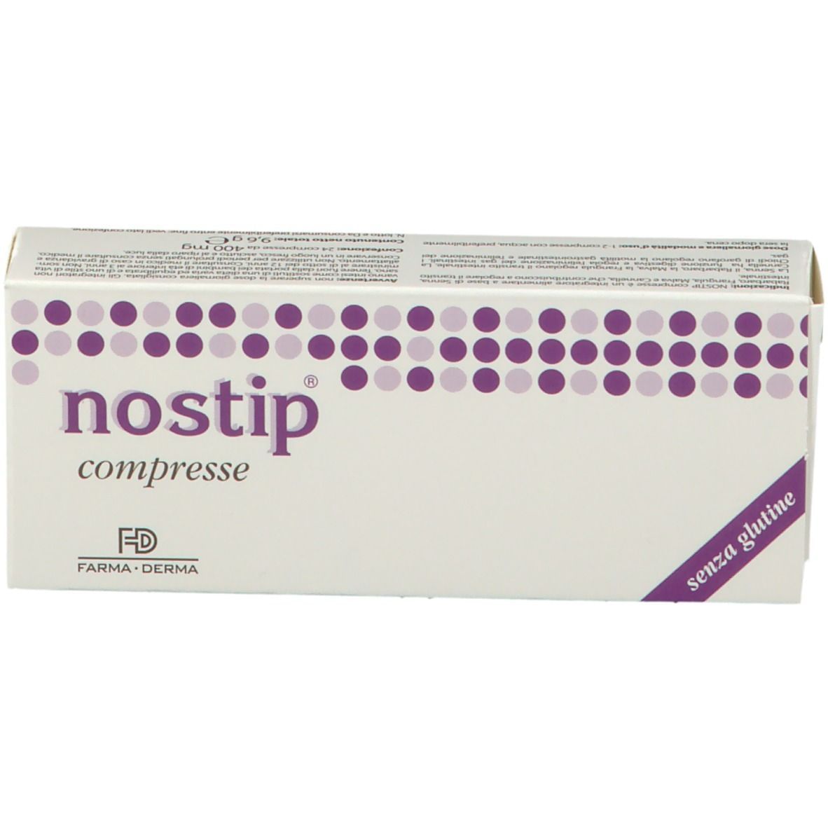 NOSTIP 24 COMPRESSE 400 MG