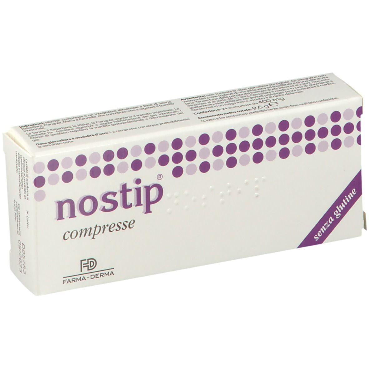 NOSTIP 24 COMPRESSE 400 MG