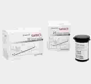 Strisce reattive Linea D Sirio per glicemia, 25 pezzi