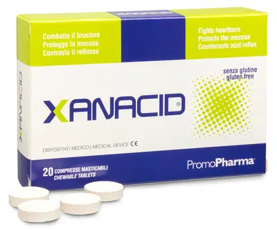 XANACID 20 COMPRESSE MASTICABILI XANACID 20 COMPRESSE MASTICABILI