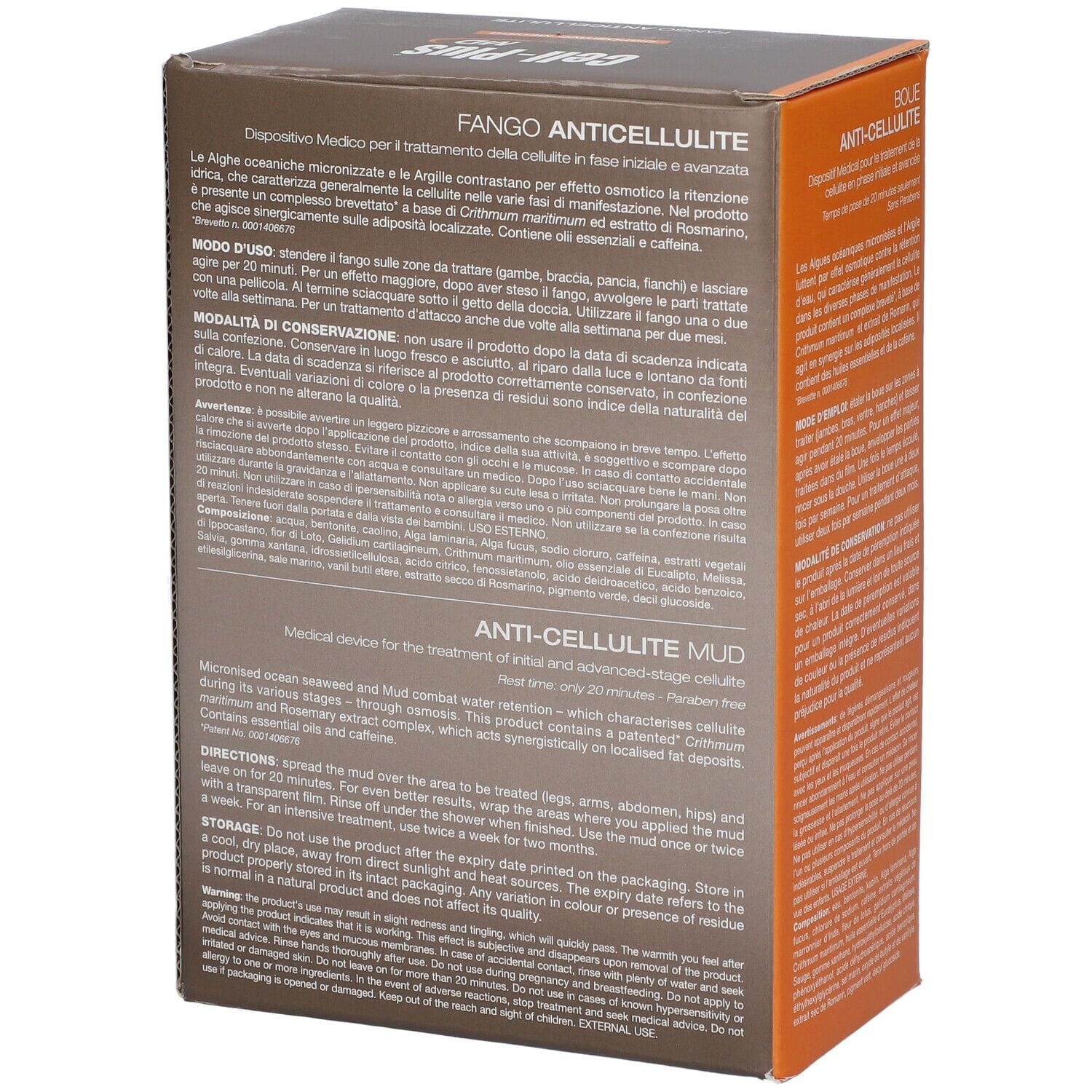 CELL PLUS MD FANGO ANTICELLULITE 1 KG