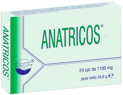 ANATRICOS 24 COMPRESSE 1100 MG ANATRICOS 24 COMPRESSE 1100 MG