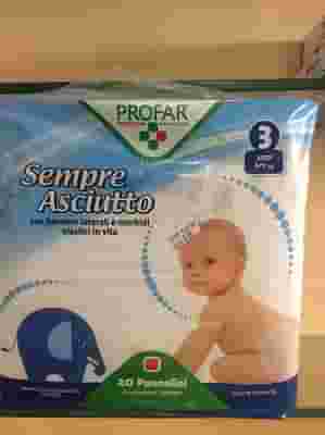 SEMPRE ASCIUTTO MIDI TAGLIA 3 4/9KG 20 PEZZI PROFAR