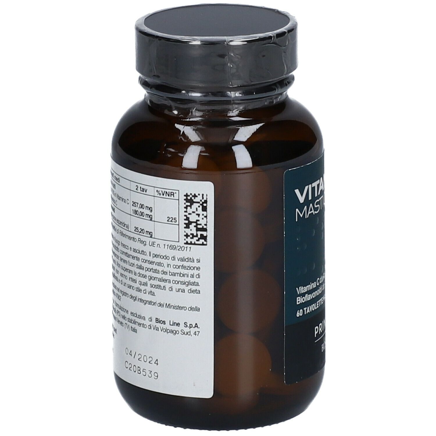 PRINCIPIUM VITAMINA C NATURALE 60 COMPRESSE MASTICABILI 72 G