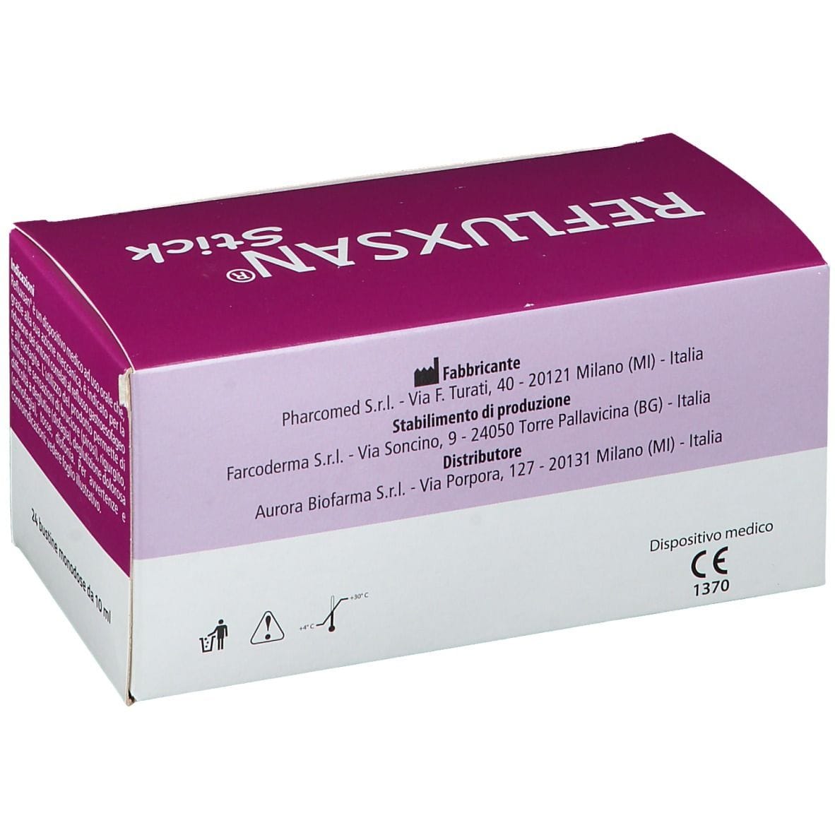 REFLUXSAN STICK 24 BUSTINE MONODOSE