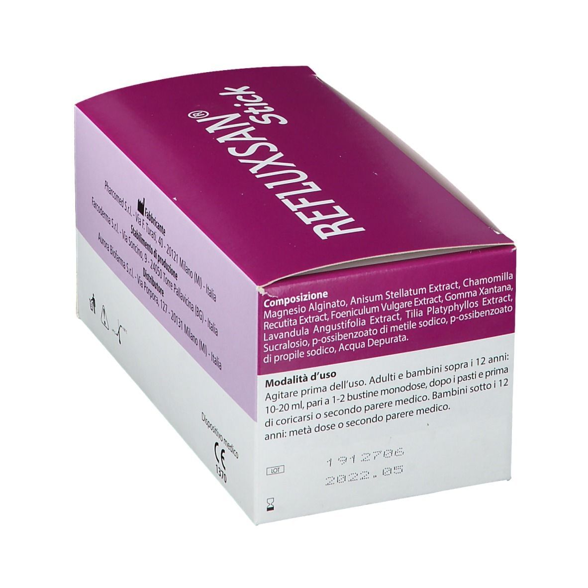 REFLUXSAN STICK 24 BUSTINE MONODOSE