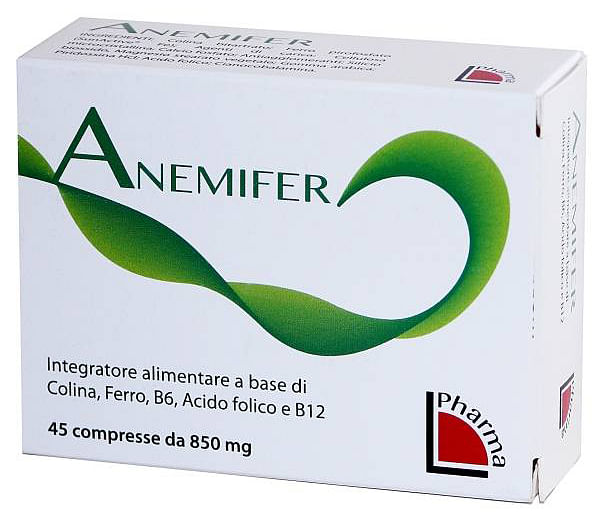 Anemifer 45 Compresse Da 600 Mg