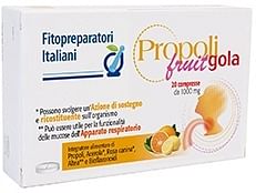 Fitopreparatori Italiani Propoli Fruit Gola 20 Compresse