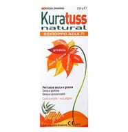 KURATUSS NATURAL SCIROPPO ADULTI PER TOSSE SECCA E GRASSA CON MISURINO DOSATORE GUSTO MIELE EUCALIPTO 210 G