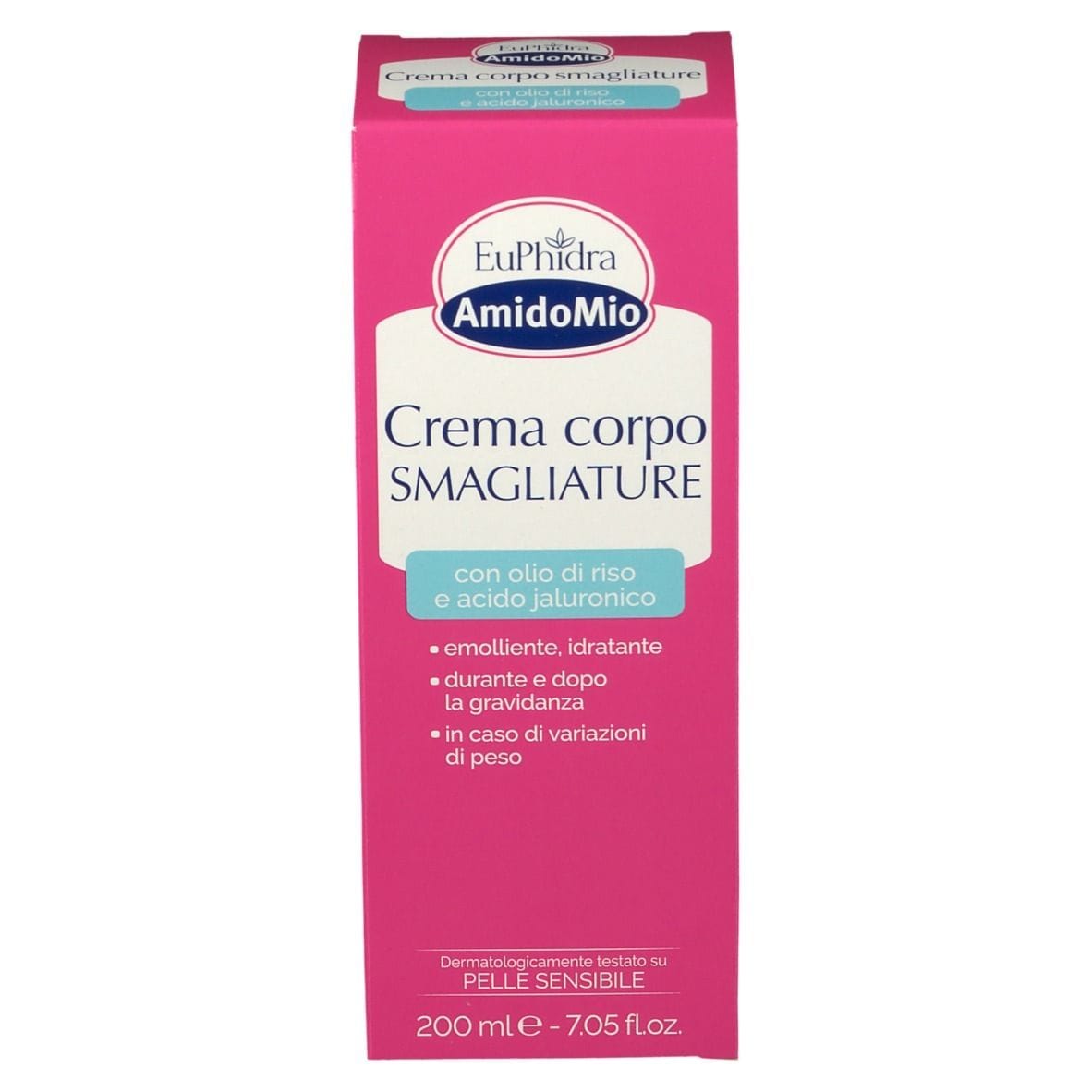 EUPHIDRA AMIDOMIO CREMA CORPO SMAGLIATURE ELASTICIZZANTE 200 ML