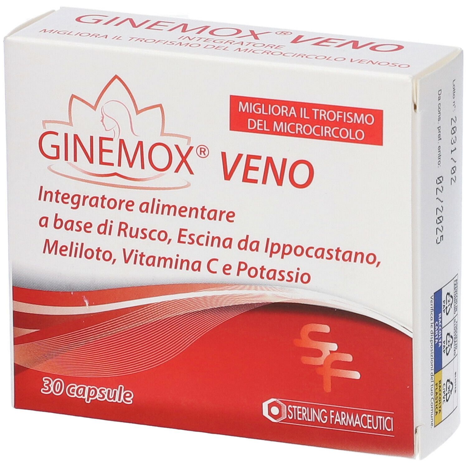 Ginemox Veno 30 Capsule