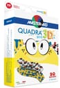 Master-Aid Quadra 3D Boys Cerotto colorato 20 pezzi assortiti