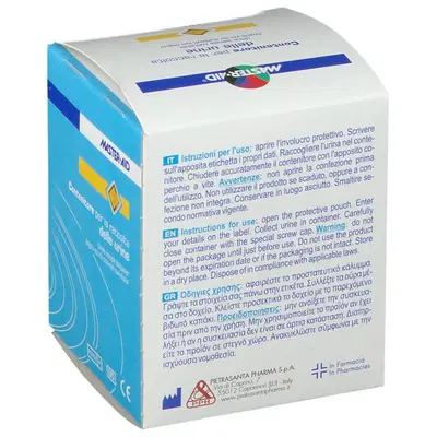CONTENITORE RACCOLTA URINA MASTER-AID 120 ML CONTENITORE RACCOLTA URINA MASTER-AID 120 ML