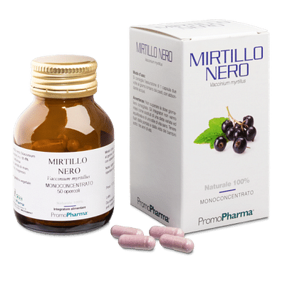 PROMOPHARMA MIRTILLO NERO 50 CAPSULE