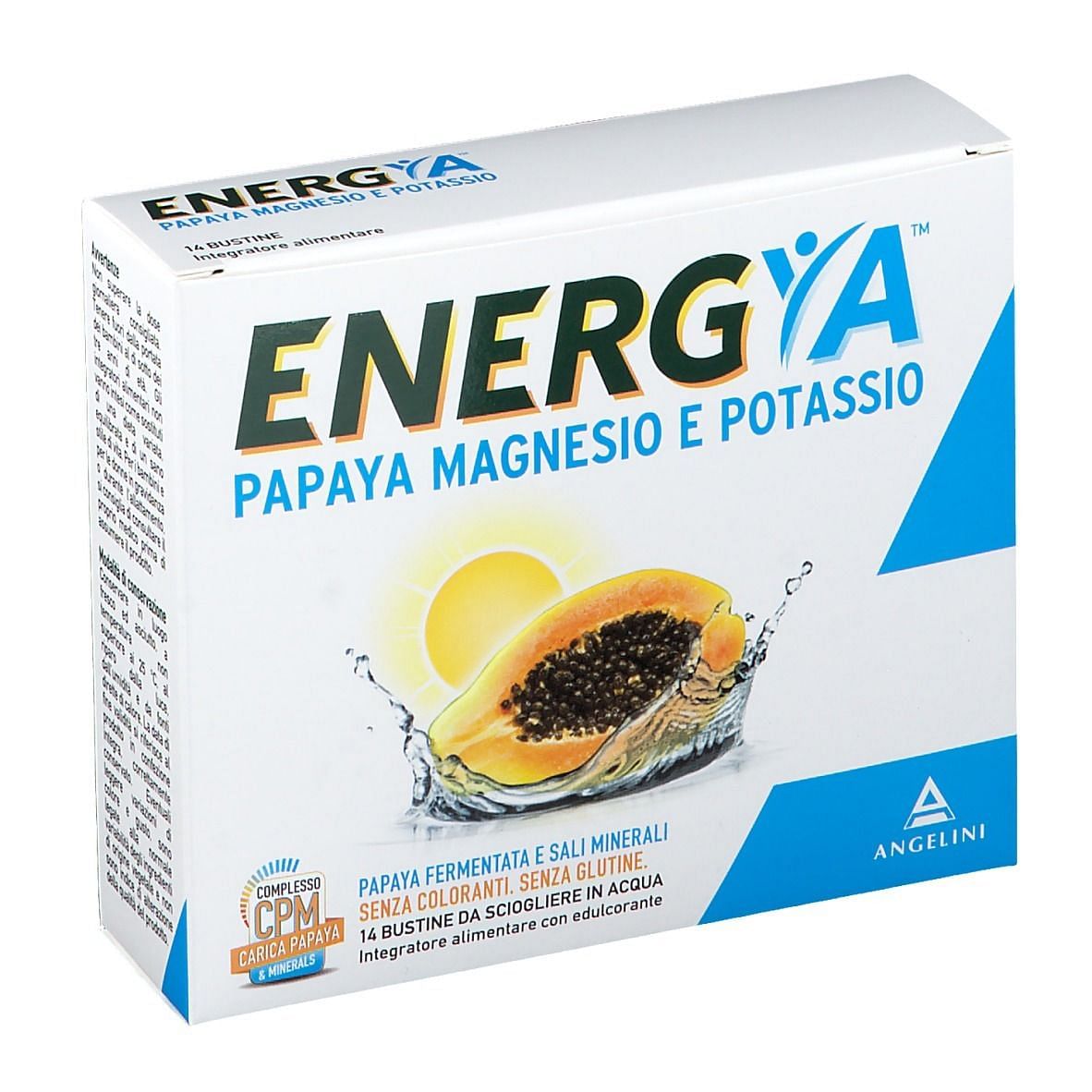 Energya Papaya Magnesio Potassio 14 Bustine