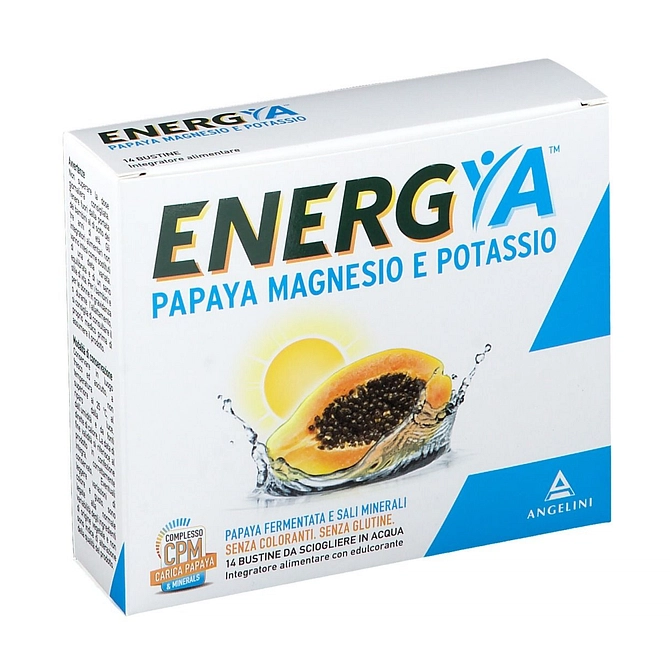 Energya Papaya Magnesio Potassio 14 Bustine