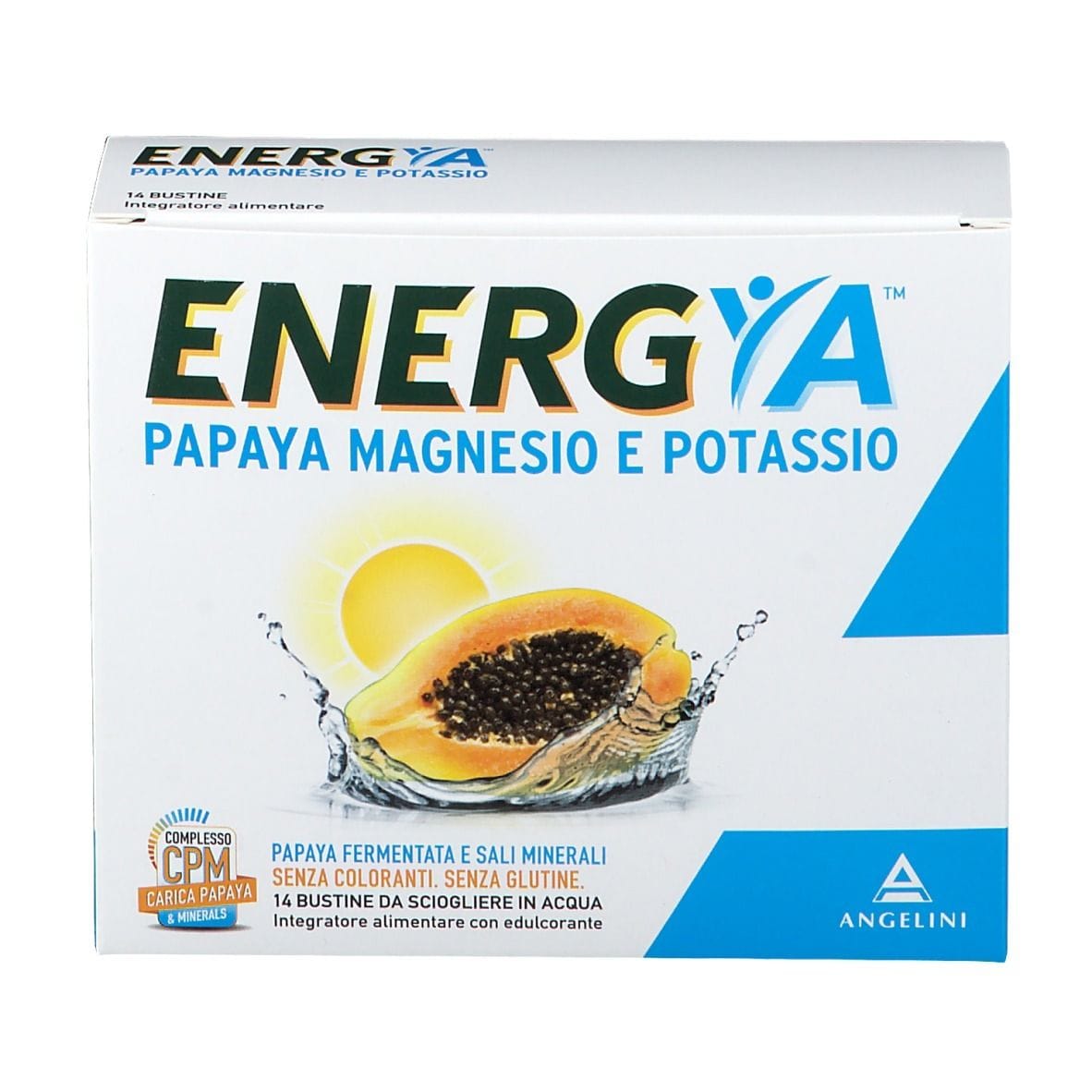 ENERGYA PAPAYA MAGNESIO POTASSIO 14 BUSTINE