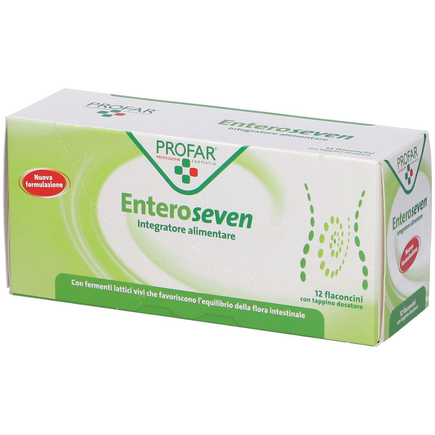 Enteroseven 12 Flaconi 10 Ml Profar