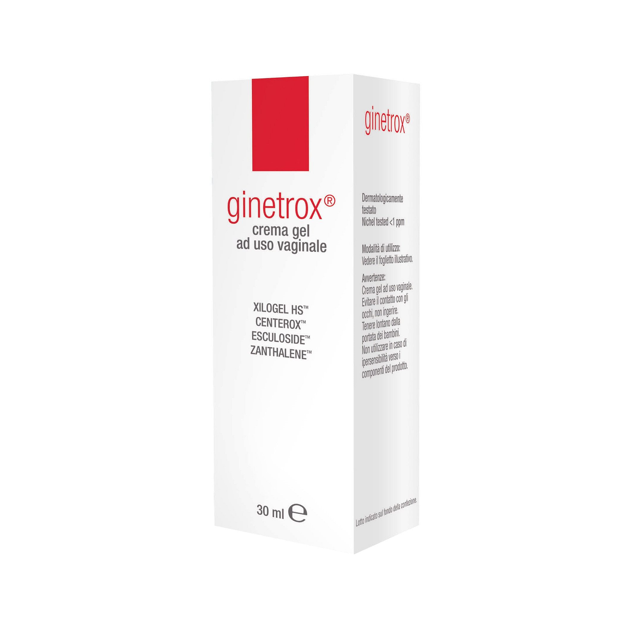 Ginetrox Crema Vaginale 30 Ml